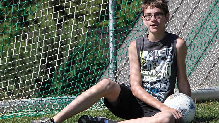 Kai kommt aus der Nähe von Bad Kissingen. Für einen Tag besucht er das Feriencamp.