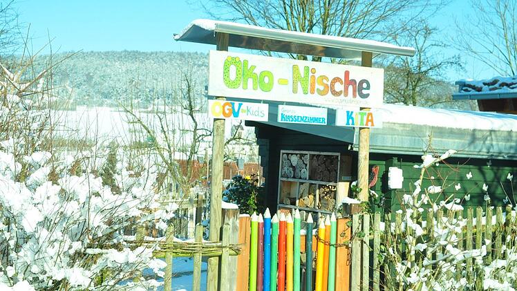 In der Winterzeit ist in der "&Ouml;ko-Nische" Ruhe angesagt. Aber bald wird es wieder gr&uuml;nen und bl&uuml;hen. Arthur Stollberger