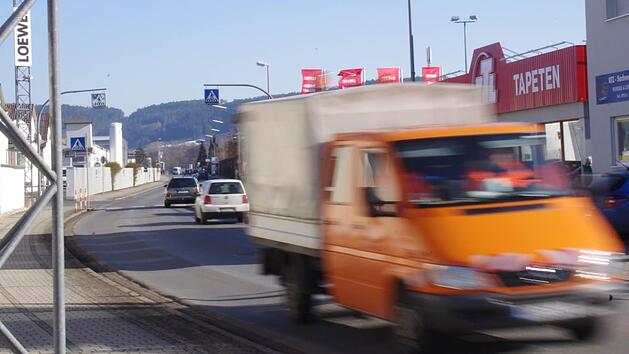 In der Kronacher Industriestra&szlig;e gibt es kaum noch M&ouml;glichkeiten f&uuml;r das Gewerbe, sich weiter auszubreiten. Foto: Marco Mei&szlig;ner