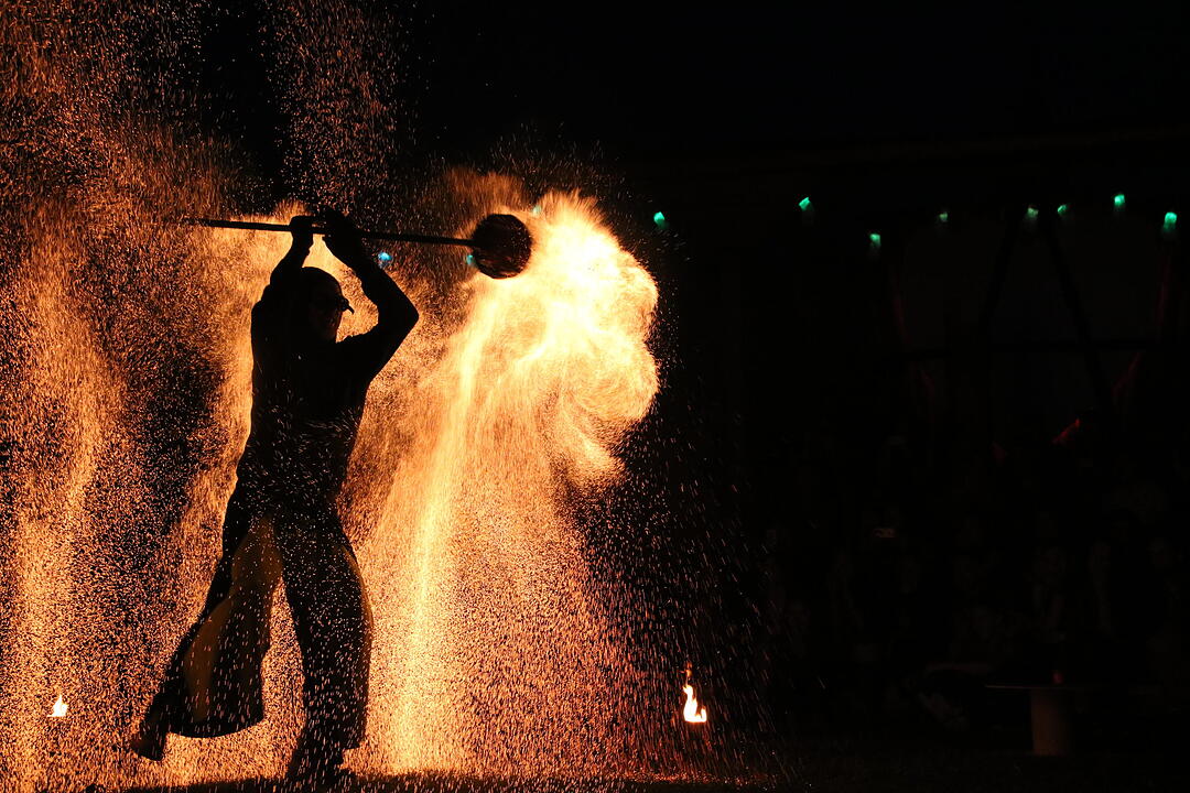 Klangtherapie 2017 - Die Feuershows