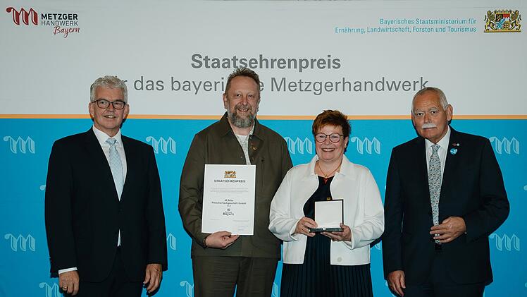 Bayerischer Staatsehrenpreis f&uuml;r drei fr&auml;nkische Metzgereien