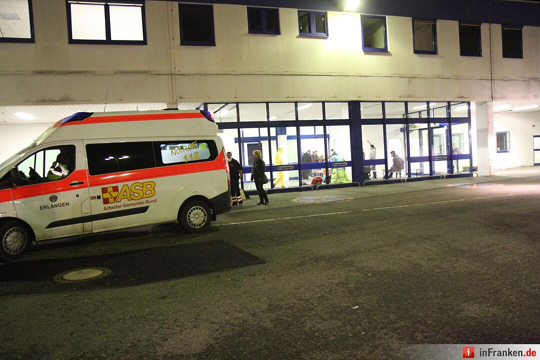 Medizinischer Großeinsatz in Herzogenaurach