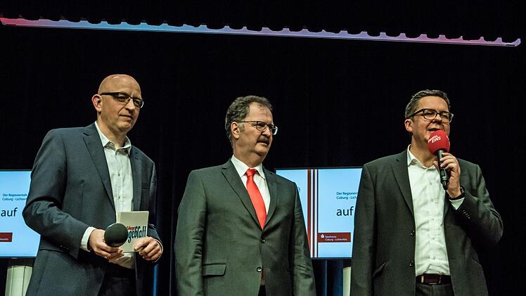 Impressionen vom Coburger Regionentalk zur Landratswahl im KongresshausFoto: Jochen Berger