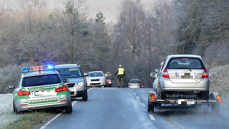 Die Polizei hatte alle Hände voll zu tun.