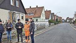 Bei der Endabnahme der Bauma&szlig;nahme.