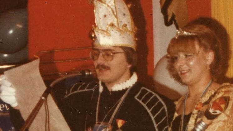 1981: Prinz Dieter I. (Seban) mit Prinzessin Barbara I. (Rott)