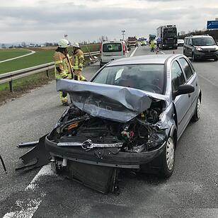 Unfall auf der A9 bei Münchberg – Verursacher geflüchtet