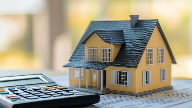 Haus, Kredit, Haus bauen, Bank, KfW