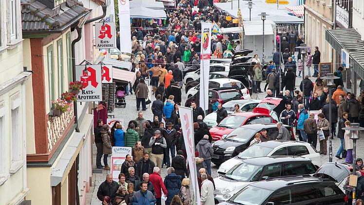Blick auf die Innenstadt am Sonntag. Foto: s: Klaus gagel