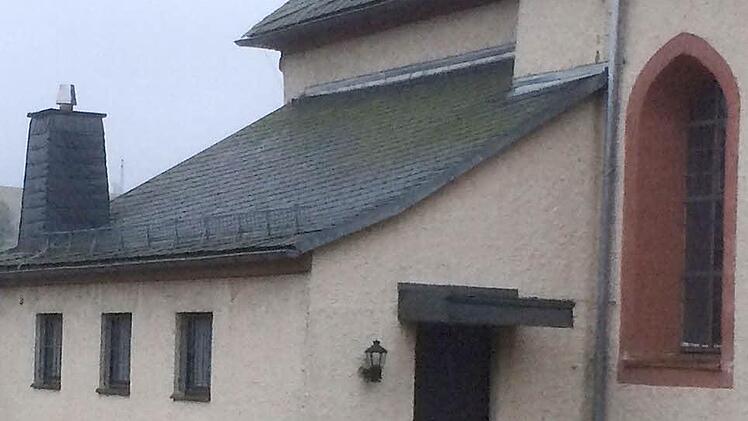 Die Sakristei der St. Nikolauskirche in Windheim wird umgebaut. Foto: Kotschenreuther
