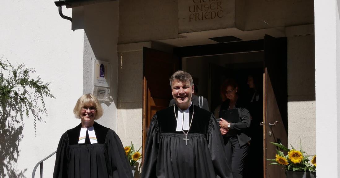 Pfarrerin Meyer zu Hörste wurde herzlich in der Kirche in Wildenheid