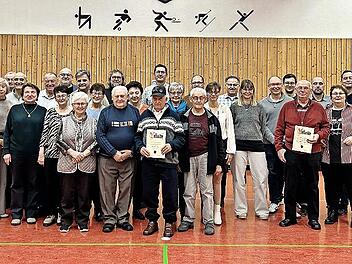 Die geehrten Mitglieder des TSV Windheim.