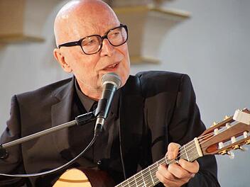 Siegfried Fietz war schon zum dritten Mal in Großwenkheim zu Gast. Foto: Anton Then