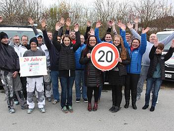 Wir gratulieren unserem Chef ganz herzlich zum 20. Jubiläum! Fotos: Beck/privat