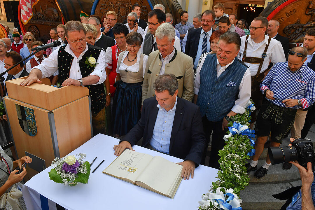 Der Auftakt der Kulmbacher Bierwoche 2018