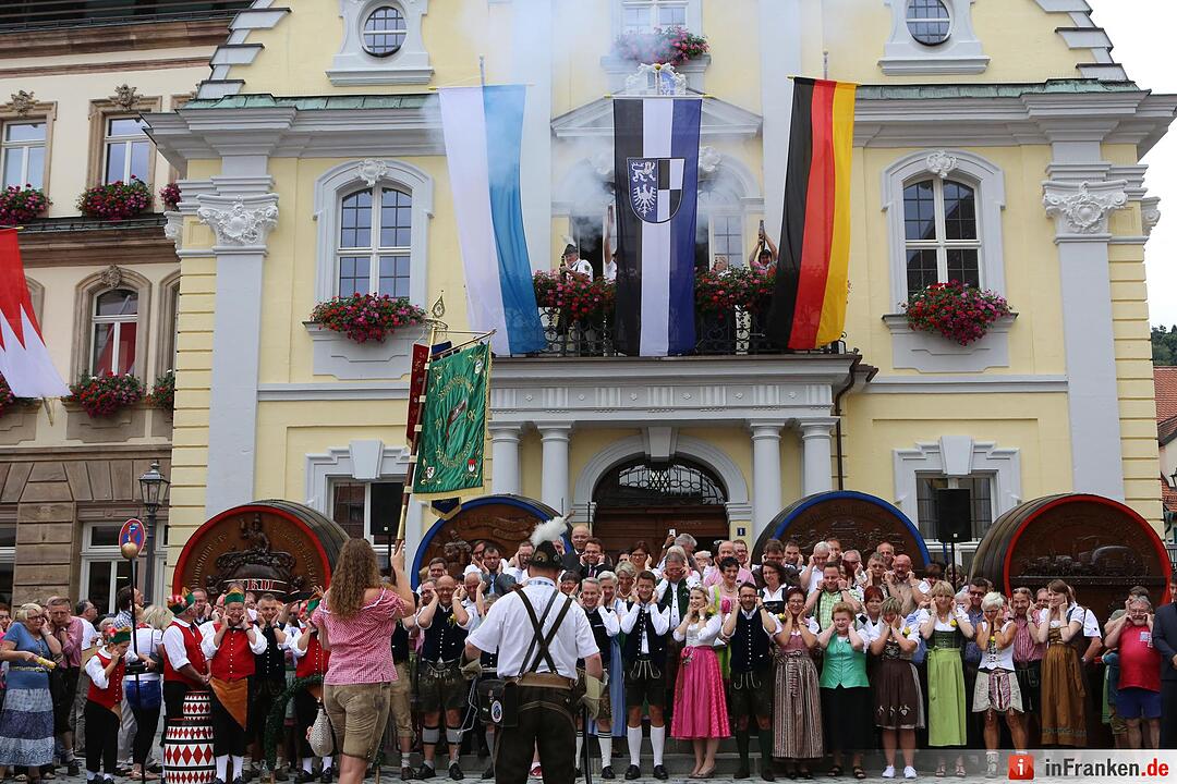 Kulmbacher Bierwoche - der Anstich