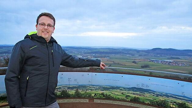 Tobias Engel m&ouml;chte bei der Kommunalwahl Ebensfelder B&uuml;rgermeister werden. Foto: Matthias Einwag