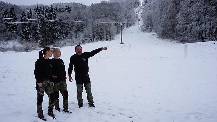 Viel vor hat Stefan Knüttel am Feuerberg.Marion Eckert