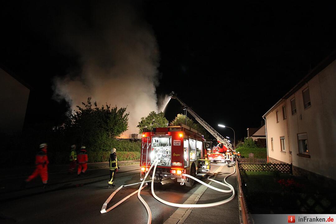 Verheerender GroÃŸbrand vernichtet Kulmbacher Kindergarten