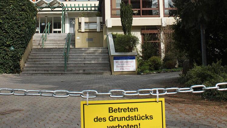 Seit Ende Januar geschlossen, steht das ehemalige VdK-Kurzentrum im Rosenviertel zum Verkauf.