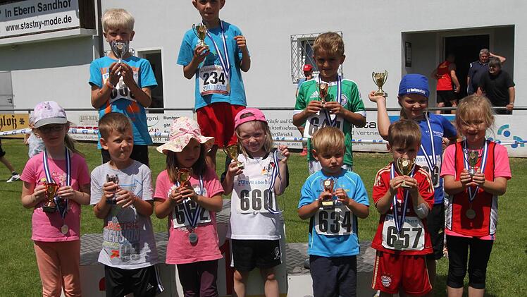 Mit Begeisterung waren die "Bambini" dabei.