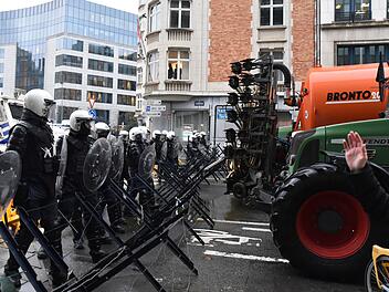 Bauernprotest in Br&uuml;ssel