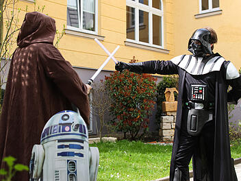 Star-Wars-Gottesdienst Burg Feuerstein: Jedi trifft Glaube