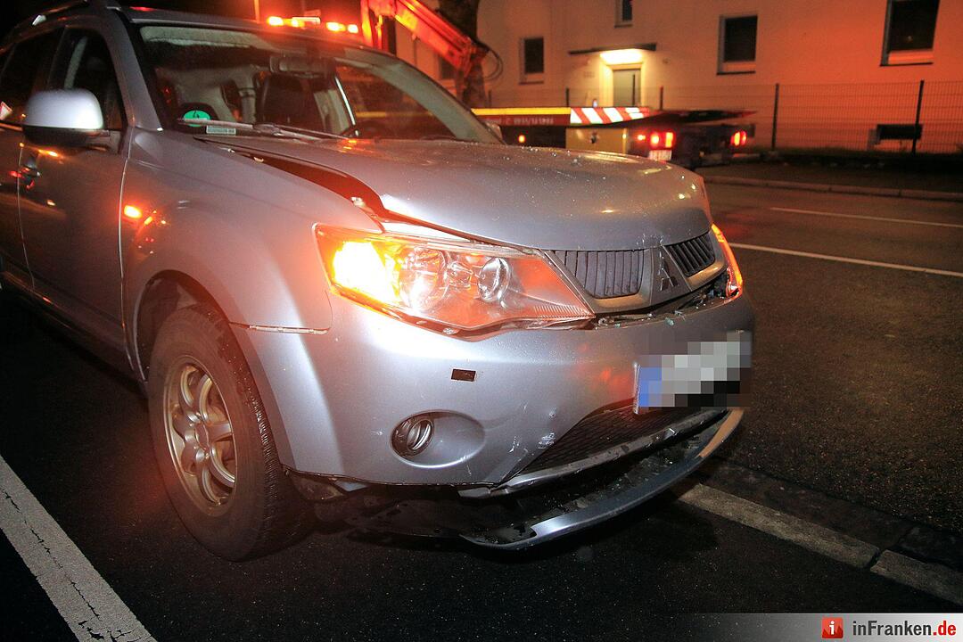 Unfall am Berliner Ring in Bamberg