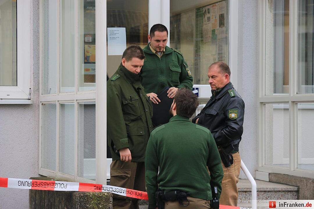 Banküberfall in Hausen bei Forchheim