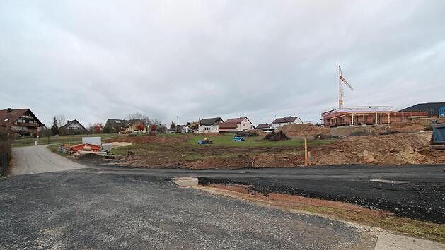 Auf diesem Bauplatz soll die neue Kita in Gerach entstehen. Foto: Adelheid Waschka