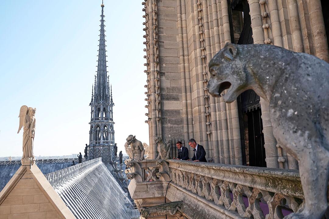 Notre Dame - Einweihung Türme