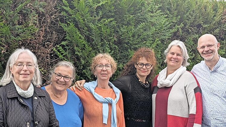 Ursula Vogel-M&uuml;ller, Christiane M&uuml;ller-Kinzel, Vera Gies, Anita Gu&eacute;rin, Barbara Wiedorn und Klaus Wiedorn.