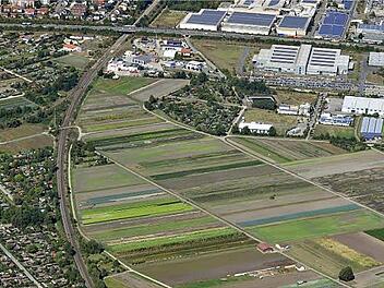 Der Bahnausbau hat Einfluss auf Oberflächen- und Grundwasser in der Bamberger Nordflur zwischen Börstig und Gleisdreieck. Foto: Stadt Bamberg, Baureferat