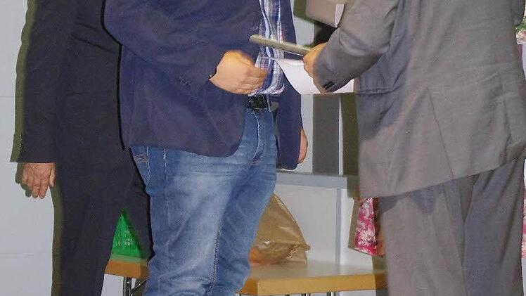 Daniel Heim wurde ausgezeichnet. Foto: Heike Schülein