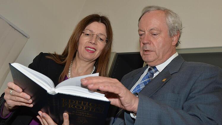 Bei der Arbeit zu Sandra Dorns Buch hat sich das Paar kennen gelernt.Foto: Ronald Rinklef
