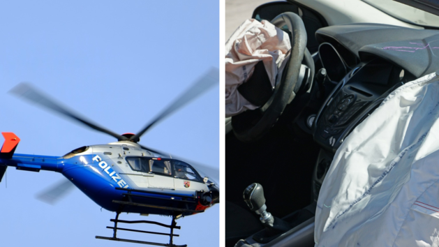 Es wurde ein Polizeihubschrauber zur Unterst&uuml;tzung des Einsatzes angefordert.