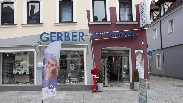 Bei Brillenmode Gerber findet man die neuesten Trends direkt vor Ort in der Innenstadt.