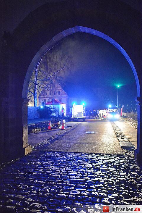Brand im Kloster Maria Bildhausen