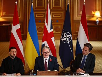 Keir Starmer empf&auml;ngt ukrainischen Pr&auml;sidenten Selenskyj