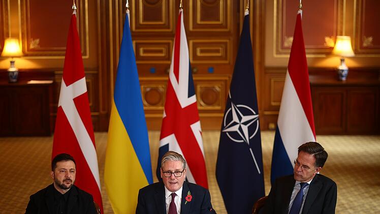 Keir Starmer empfängt ukrainischen Präsidenten Selenskyj