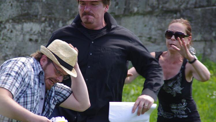 Impressionen von den Proben der Rosenberg-Festspiele. Foto: Marco Meißner