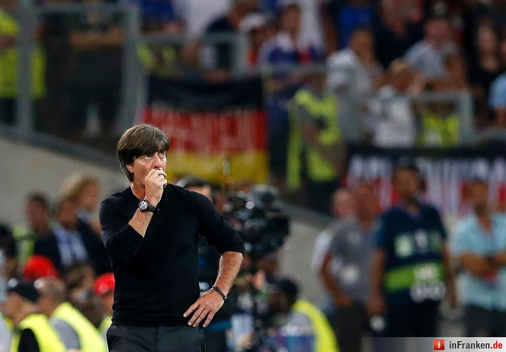 e bittere Niederlage der Deutschen