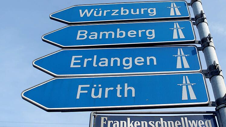 Rund um den Frankenschnellweg soll es eine Umweltverträglichkeitsprüfung geben, enstchied der Europäische Gerichtshof (EuGh) in Luxemburg. Foto: Foto: Daniel Karmann/dpa