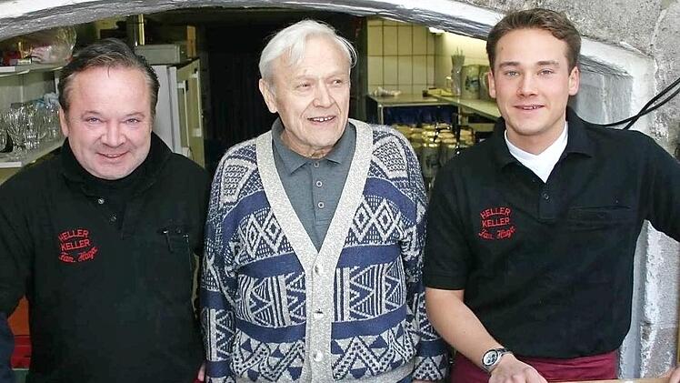 Erinnerungen: Bei der Familie Hager waren mit Georg, Ernst und Dominik drei Generationen im Einsatz.  Foto: Archiv