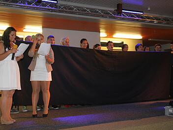 Einen besondern Rückblick hatten sich die Entlasschüler ausgedacht.