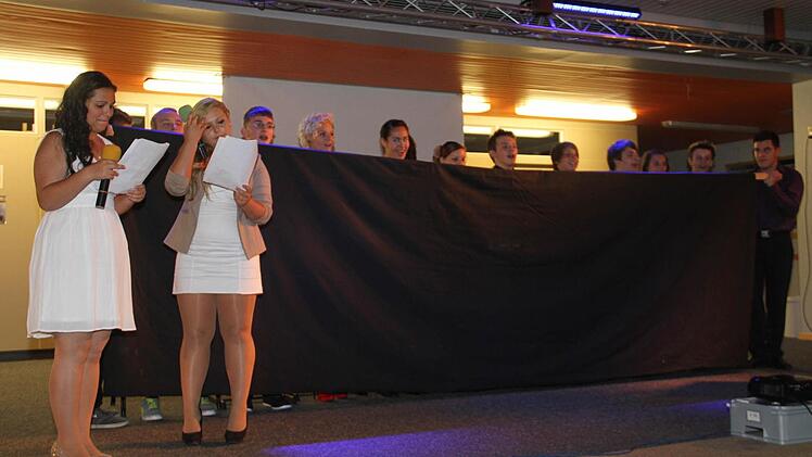 Einen besondern Rückblick hatten sich die Entlasschüler ausgedacht.