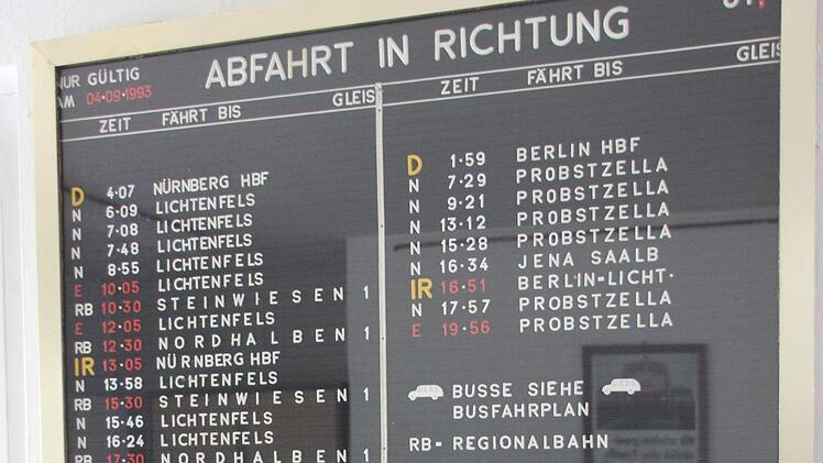 Impressionen vom Bahnhof Kronach - fotografiert im Sommer 2018. Foto: Andreas Schmitt