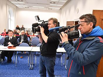 Das Medieninteresse am Sandstraßen-Prozess ist mittlerweile sehr groß. Foto: Ronald Rinklef