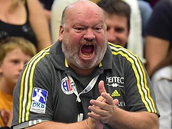 Begnadeter Anheizer: Frank Bergemann, einstiger Trainer des HC Erlangen, coacht künftig den HBW Balingen-Weilstetten in der Bundesliga - und bleibt auch Gymnasial-Sportlehrer in Erlangen. Foto: Archiv