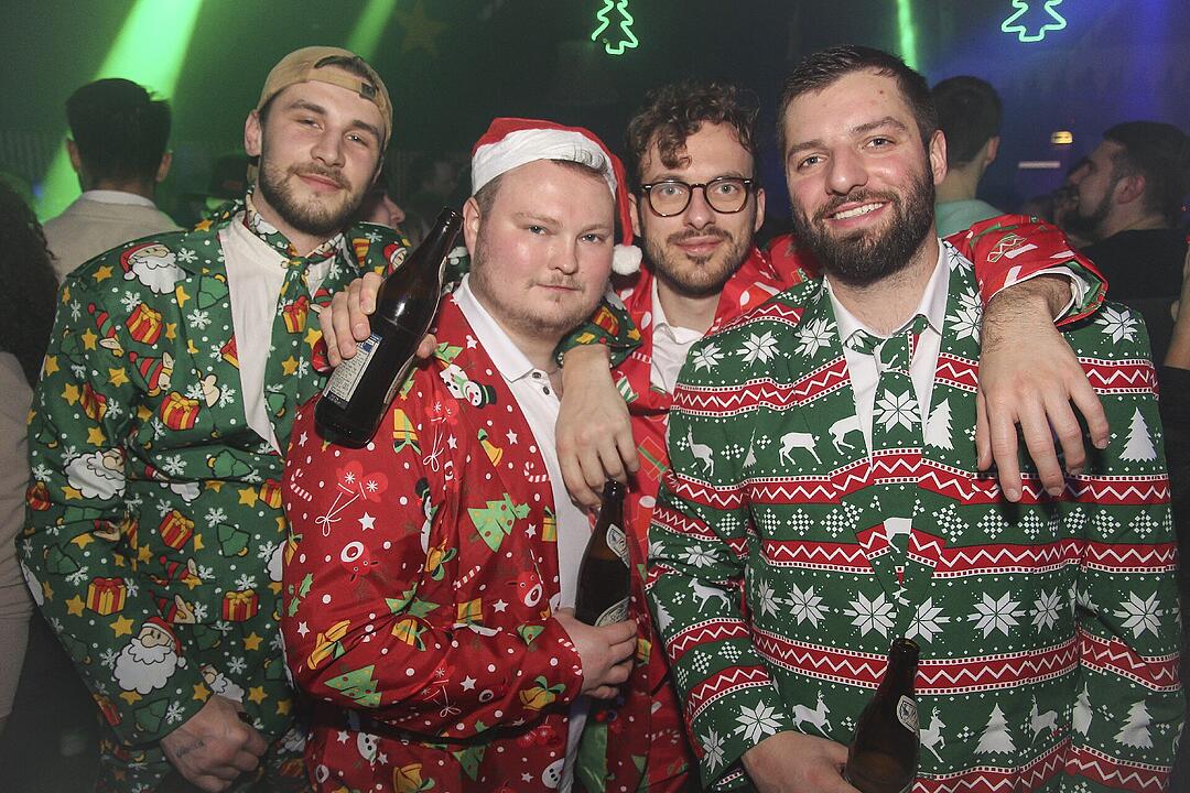 Partystimmung an Heiligabend
